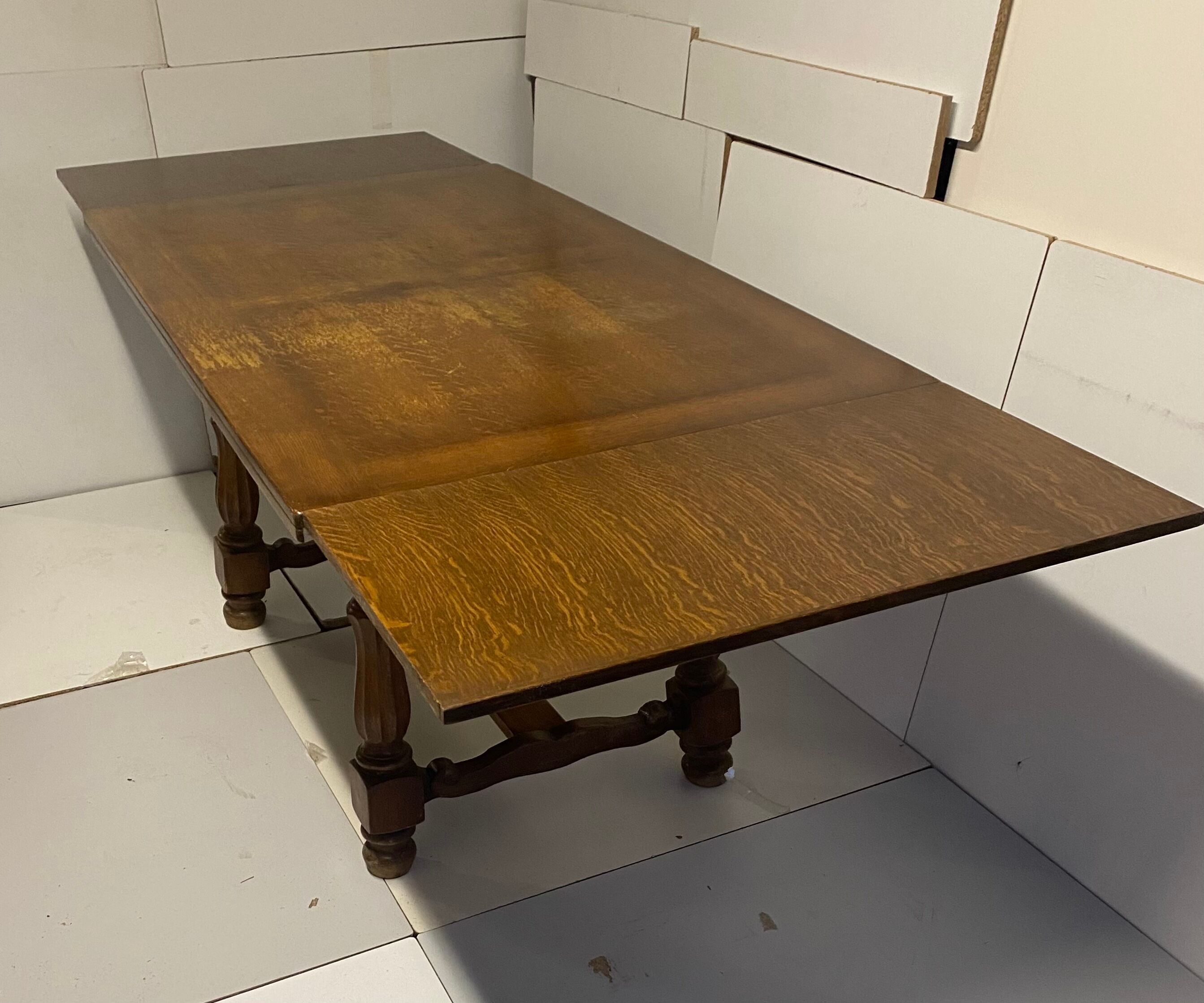 Monastery style farmhouse table