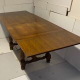 Monastery style farmhouse table