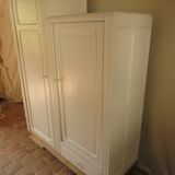Asymmetrical Parisian wardrobe.
