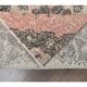 Turkish Oushak Wool Runner 97x352