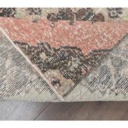 Tapis couloir en laine oushak turc 97x352