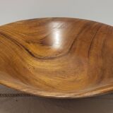 Exotic wood salad bowl
