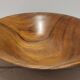 Exotic wood salad bowl
