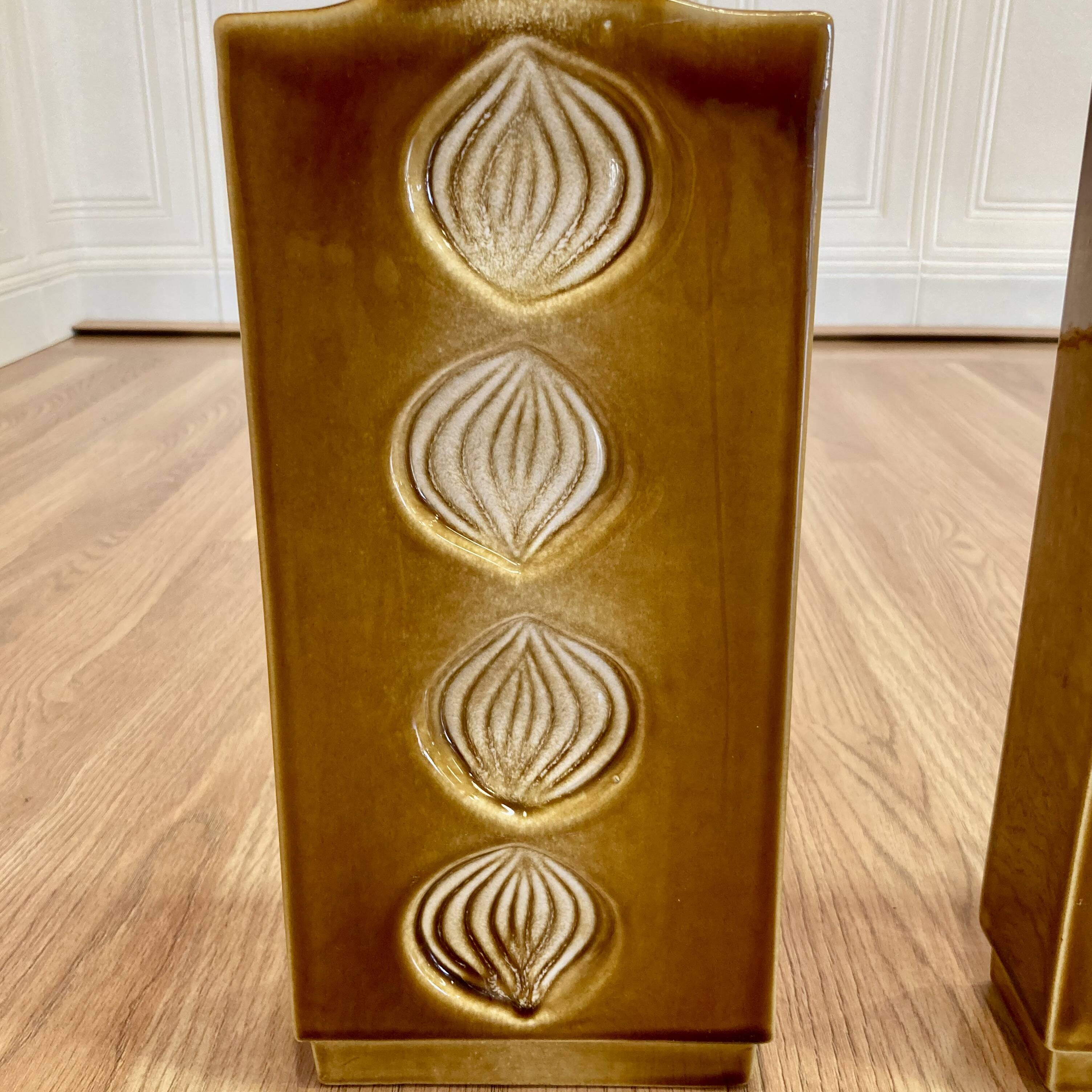 Pair of large vases "Design 1950".