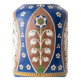 Monumental vase Lindus Art Nouveau–Art Deco, Arnhemsche Fayencefabriek, 1910s