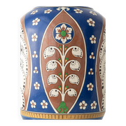 Monumental vase Lindus Art Nouveau–Art Deco, Arnhemsche Fayencefabriek, 1910s