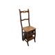 Chaise échelle métamorphose française antique, vers 1900.