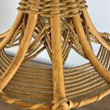 70s rope and rattan suspension