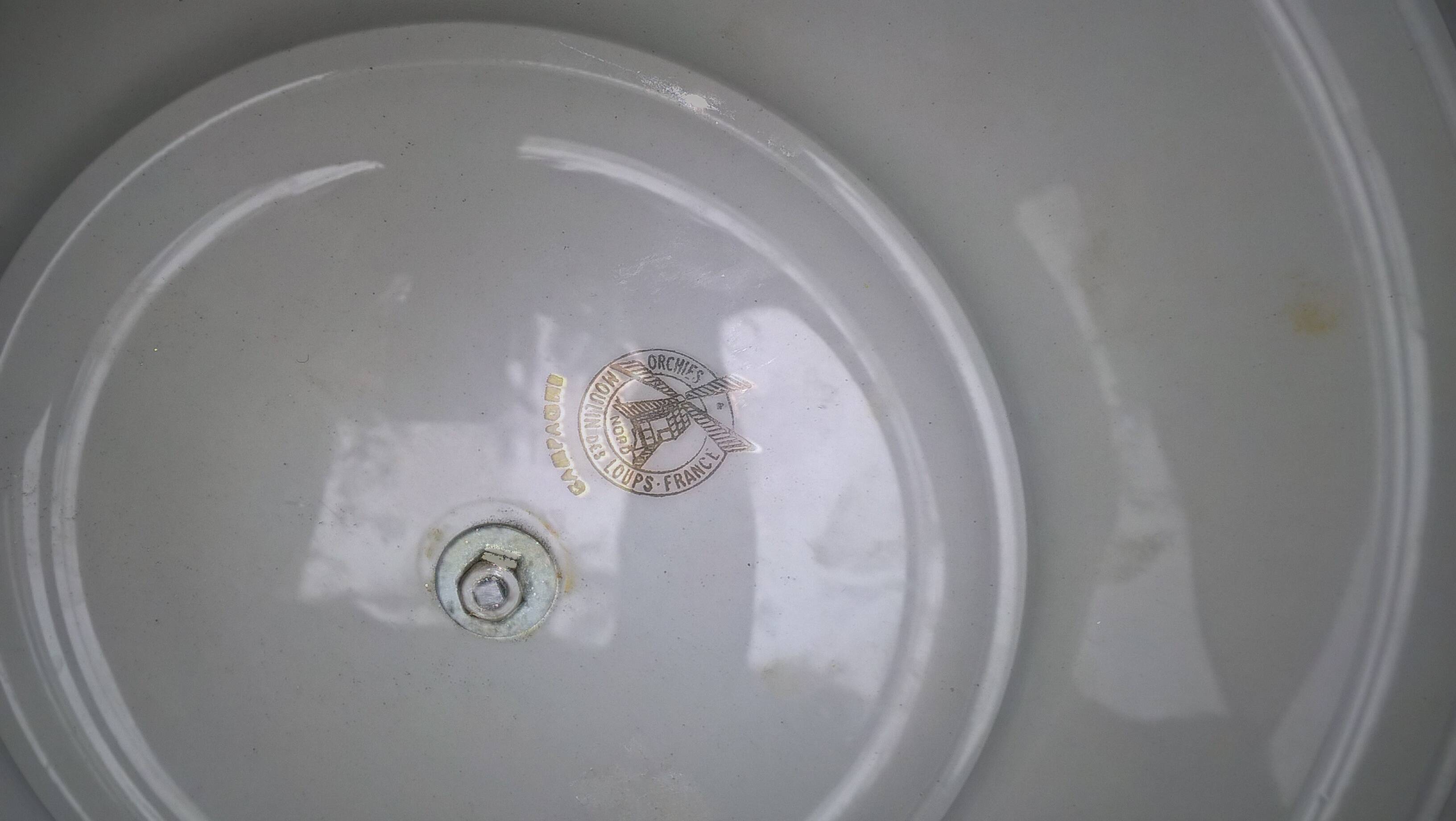 Moulin des Loups Orchies cheese tray vintage wheat ears flower decoration