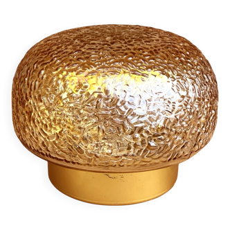 Ceiling lamp, VEB Beleuchtungsglas Kombinat Goerlitz, Germany, 1970s.