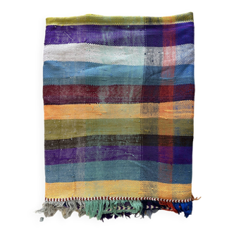 Vintage moroccan blanket haïk
