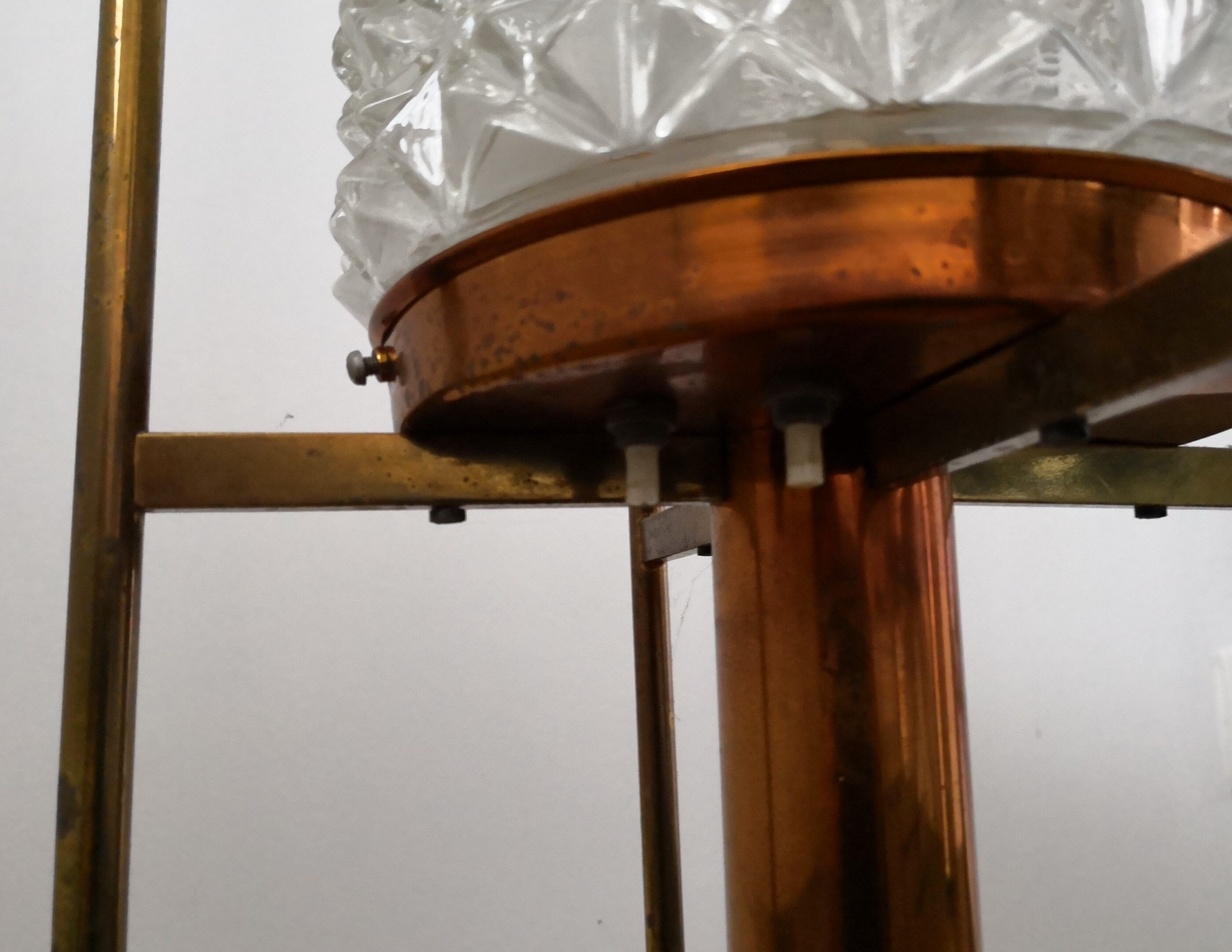 5 lamp post globes 60s