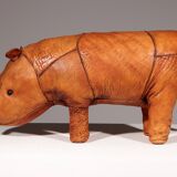 Dimitri Omersa footstool Model rhino made in England,1960