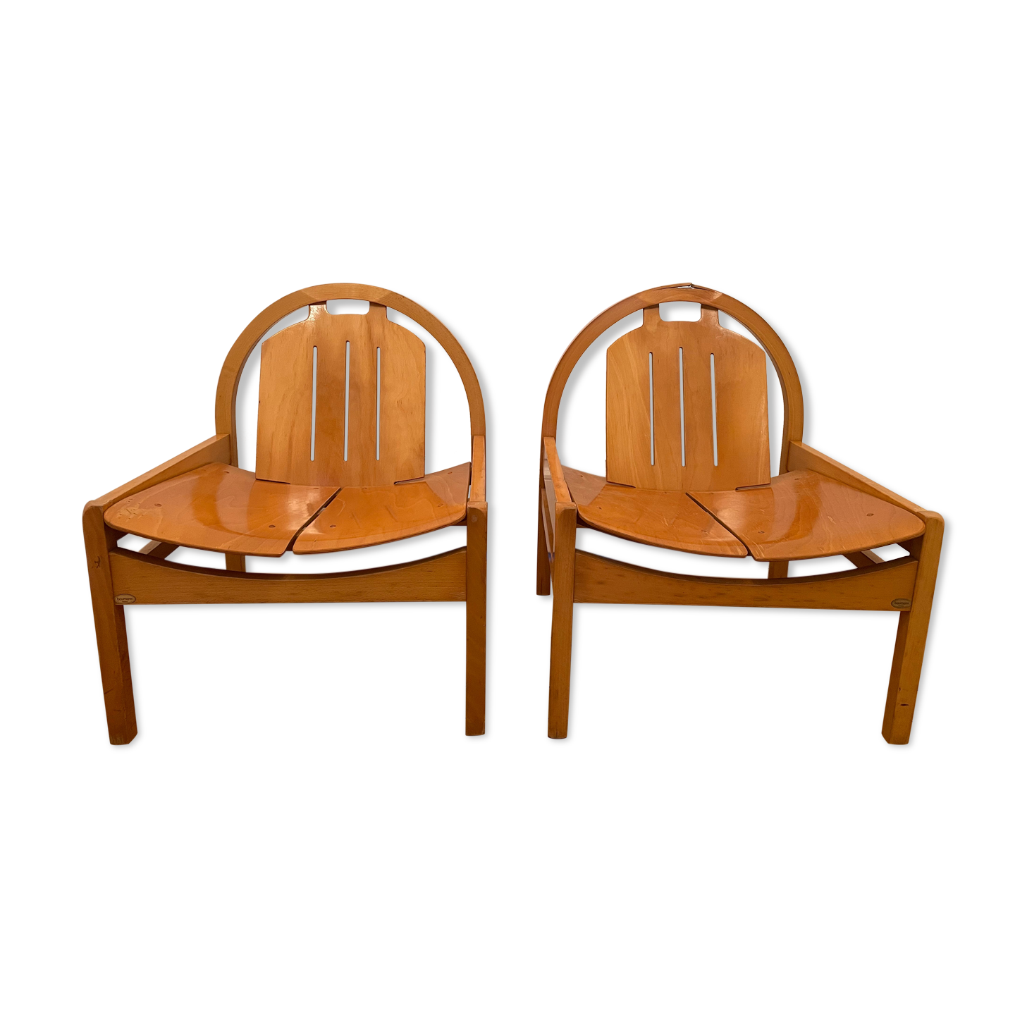 Pair of Baumann lounge chairs, Argos models