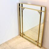 Graphic mirror by Belgochrom 105x80cm