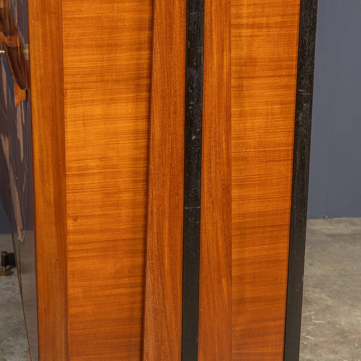 20thc italian stylised "map of the world" cabinet c.1950