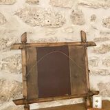 Bamboo style mirror