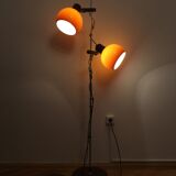 Mid-century orange floor lamp 1960