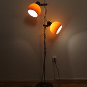 Mid-century orange floor lamp 1960