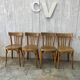 Set of 4 Baumann chairs