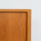 armoire à portes tambour par CFC Silkeborg (Danemark, années 1960).