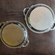 2 original stainless steel dishes