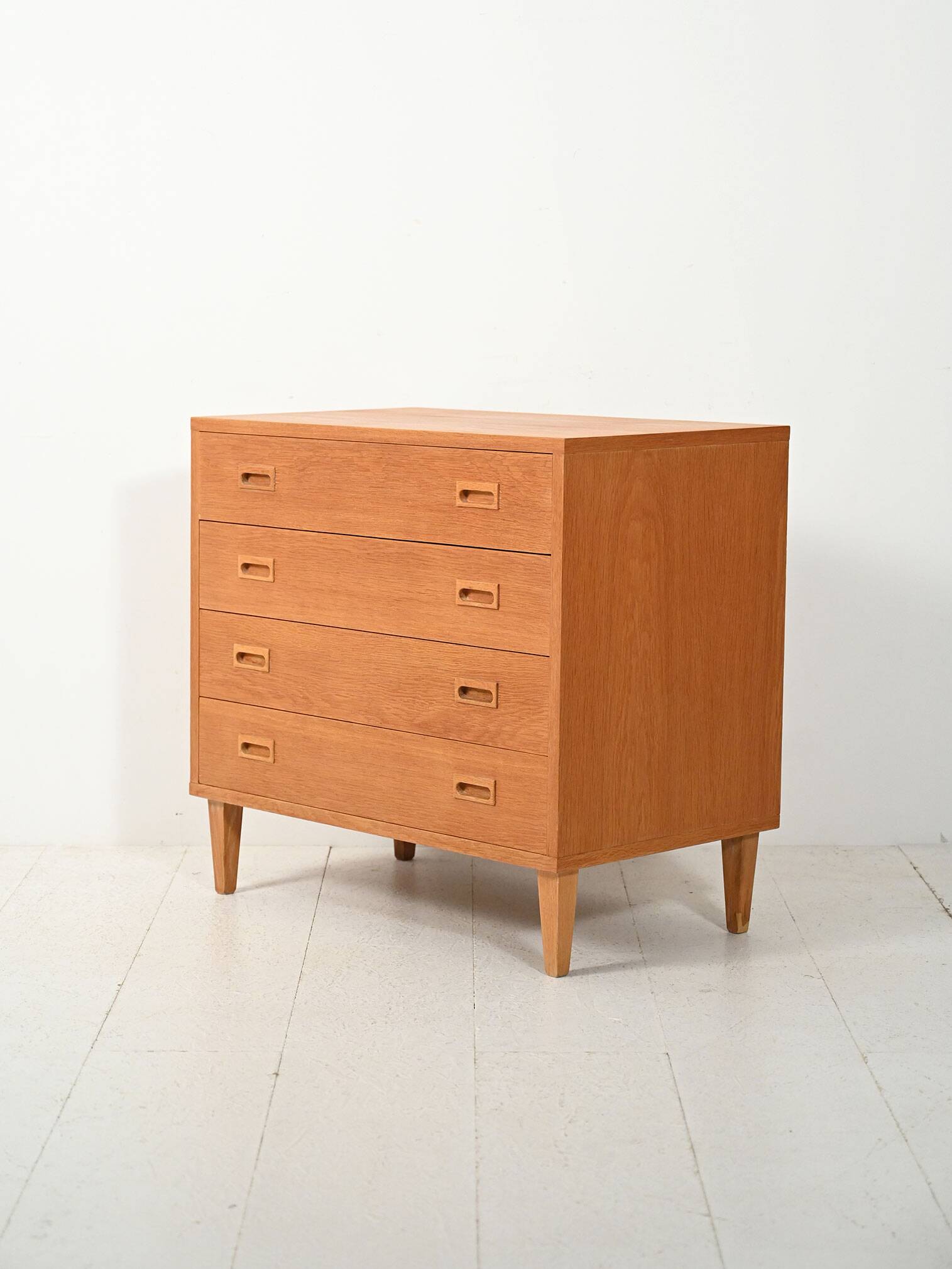 Swedish oak chest of drawers by String Design AB
