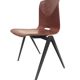 Vintage set of four Galvanitas S22 school chairs in the Netherlands