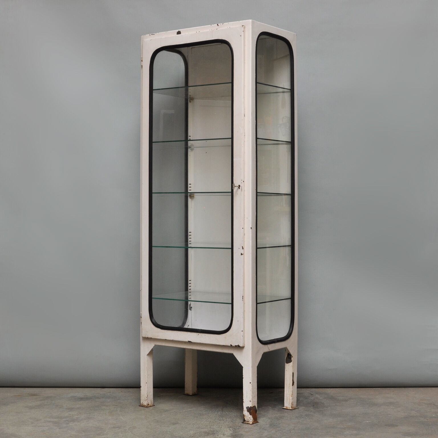 Vintage medical showcase 1970s