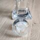 Carafe glass bottle moulded grape bunch vintage | Ball stopper
