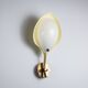 Arnold Wiigs wall lamp from plastic and brass