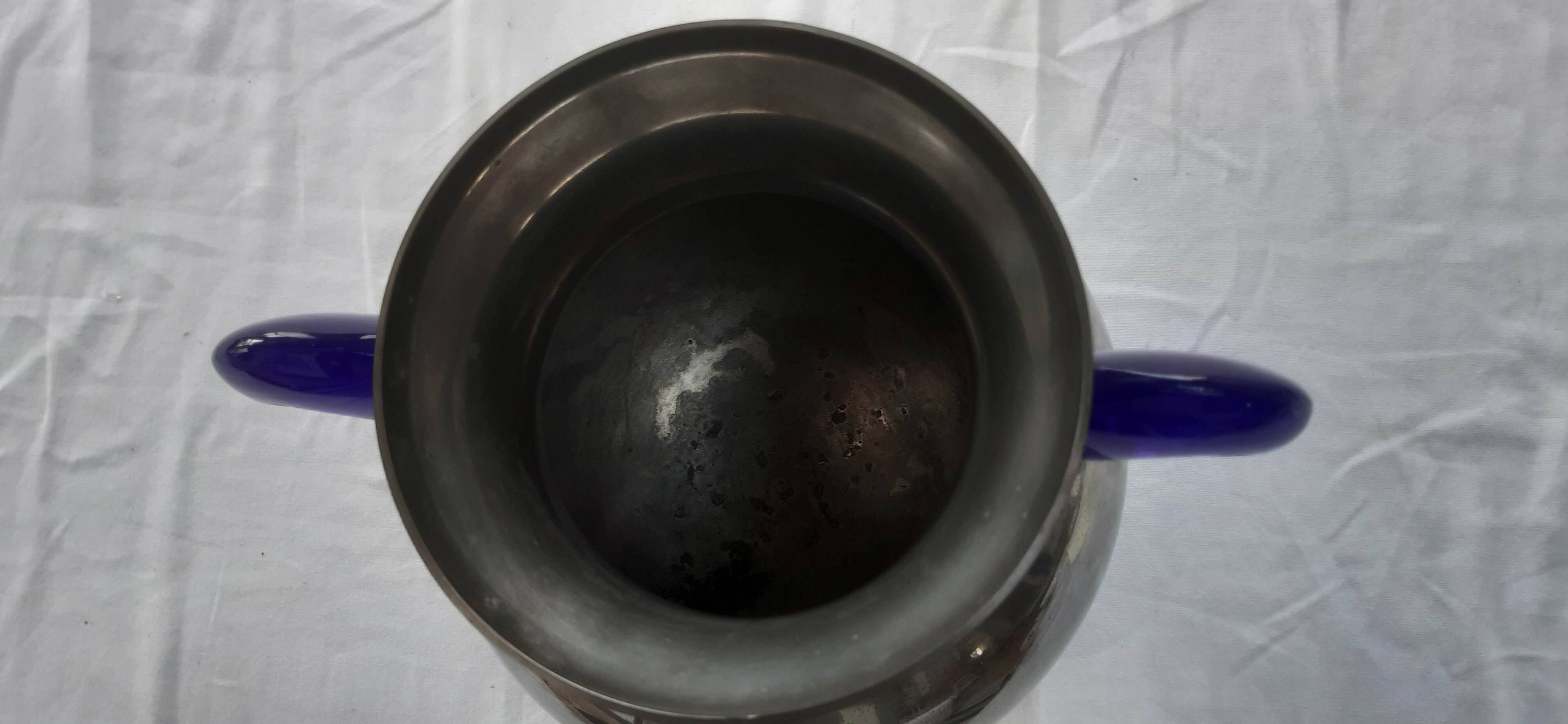 Anjou Malta pewter vase