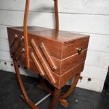 Vintage oak workbench