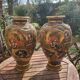 Paire de vases satsuma Japon circuit 1930