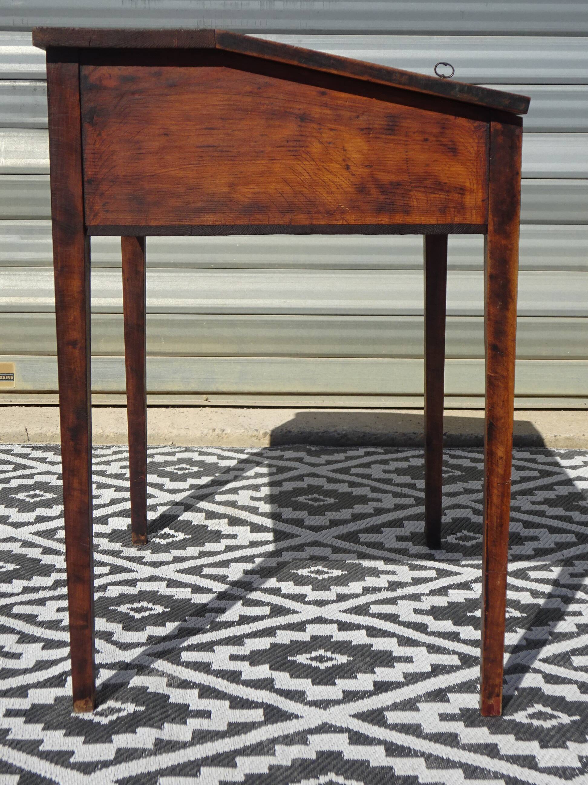 Small vintage desk with storage.