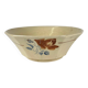 Sarreguemines salad bowl with flower pattern, first half of the 20th century.