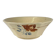 Sarreguemines salad bowl with flower pattern, first half of the 20th century.
