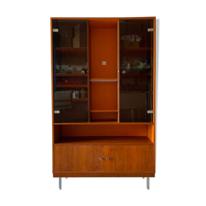 Bibliothèque vitrine - bois
