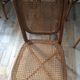 Series of 6 bistro chairs from the 50s patented SGDG