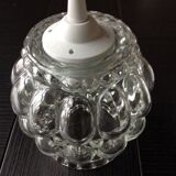 Bubbled glass bell lamp vintage 60s-70s