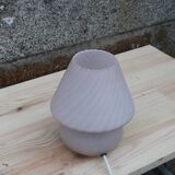 Vintage opal glass lamp – Murano style