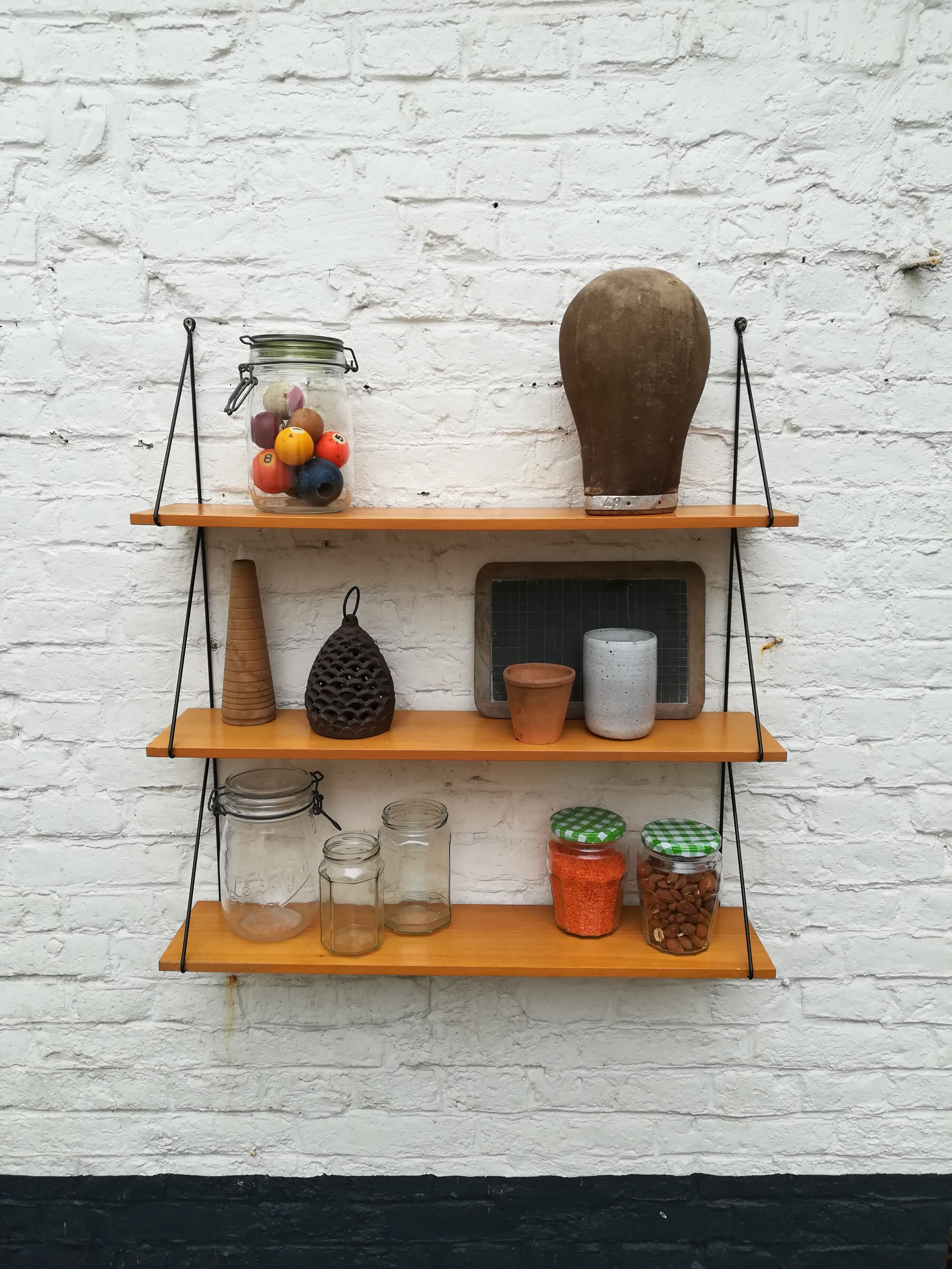 Vintage wall shelf