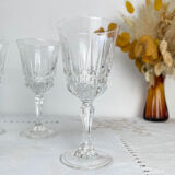 6 verres à eau en cristal Luminarc