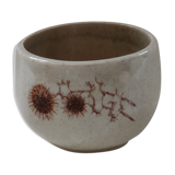 Sandstone bowl Sarreguemines Chardons