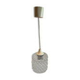 Transparent glass hanging lamp