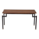 Vintage 1960s teak wood bench with italian design