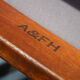 Teak dining table & four chairs A&FH Furniture