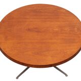 Teak round Coffee table Ilse Mōbel 1960s Germany