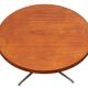 Table basse ronde en teck Ilse Mōbel, années 1960, Allemagne