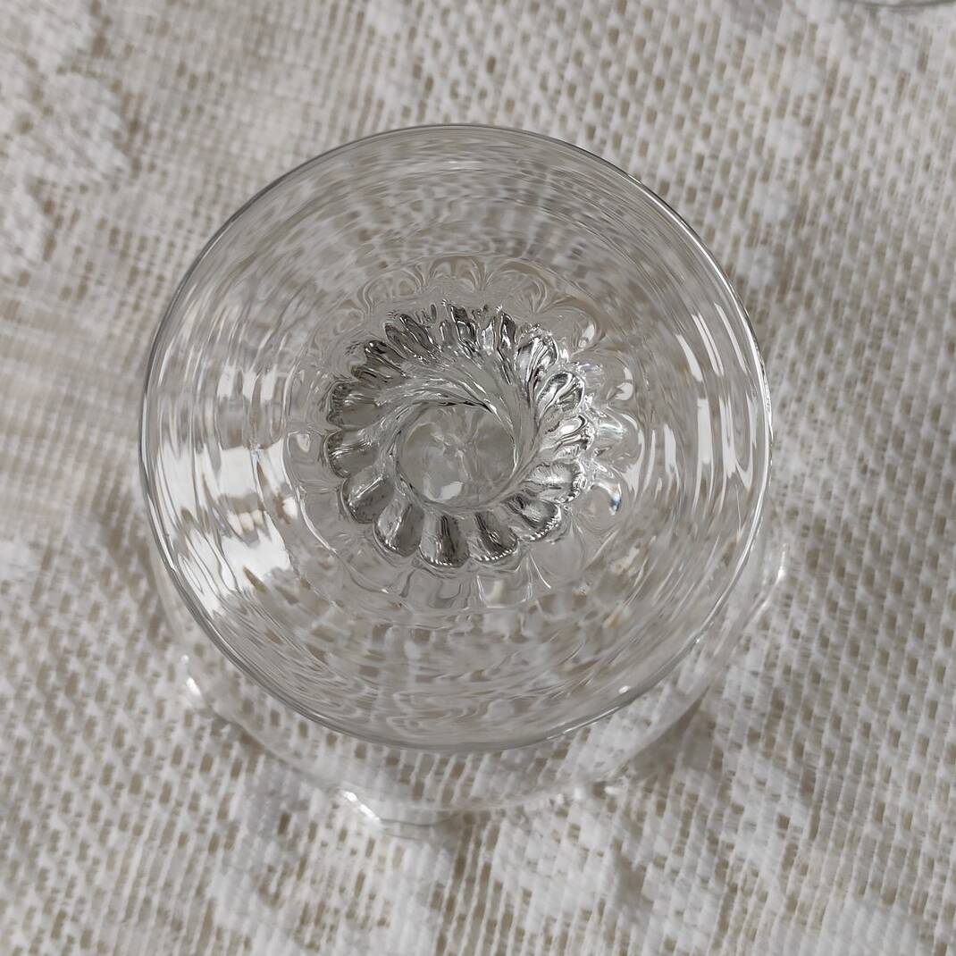 Lot de 5 coupes à glaces en verre